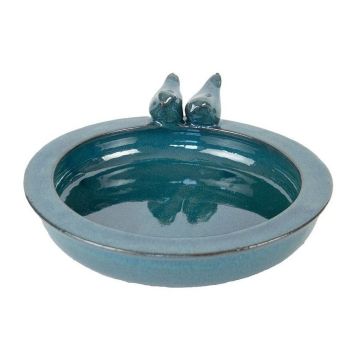 Vogelbad blauw