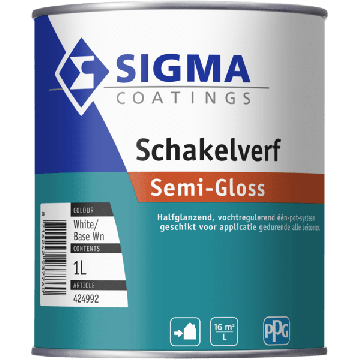 Sigma Schakelverf Semi-Gloss 1L WN