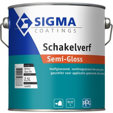 Schakelverf semi gloss basis Wn 2,5 l