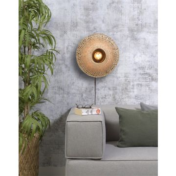 Wandlamp kalimantan naturel s