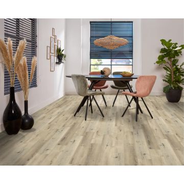 PVC Nantes Dryback Light Oak á 3,62 m² per pak