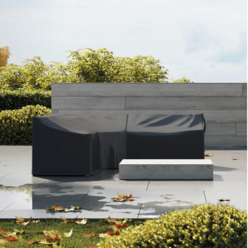Beschermhoes voor hoek loungeset trapeze en hoge rug 300 x 300 x 90 x 65/90 cm