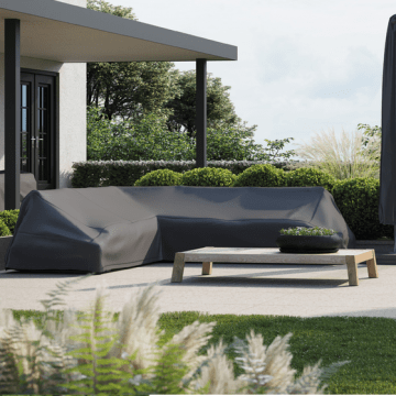 Beschermhoes voor hoek loungeset met hoge rug 210 x 270 x 85 x 65/90 cm