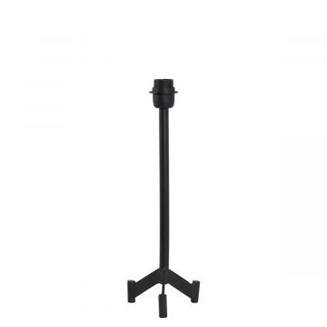 Lampvoet 15,5x15,5x40 cm DENNIS mat zwart