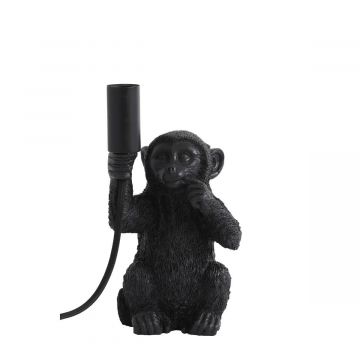 Tafellamp monkey zwart
