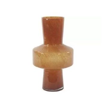 Vaas Trasmos 42 x 42 x 23,5 cm glas perzik