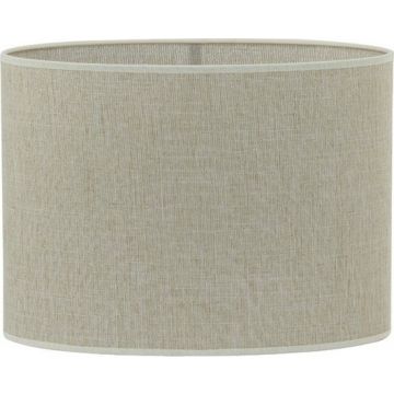 Kap ovaal recht smal 30-15-25 cm breska parel wit