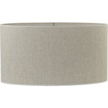 Kap ovaal recht smal 58-24-32 cm Breska parel wit