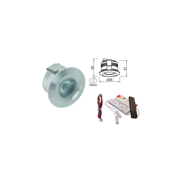 Inbouwspot LED (set van 6)