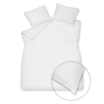 Dekbedovertreksetset Washed Cotton white 2-persoons