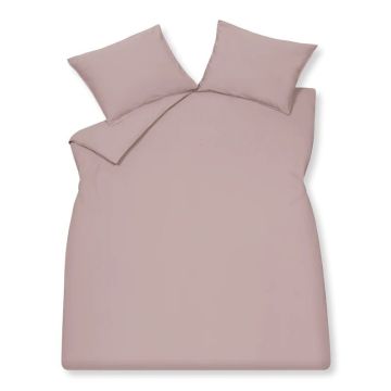 Dekbedovertreksetset Washed Cotton viola 2-persoons