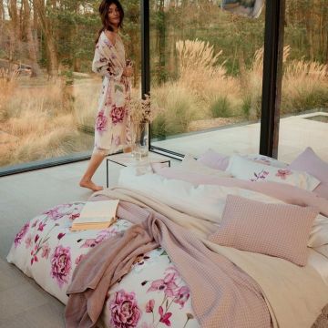 Home pique bedsprei violet 160x250