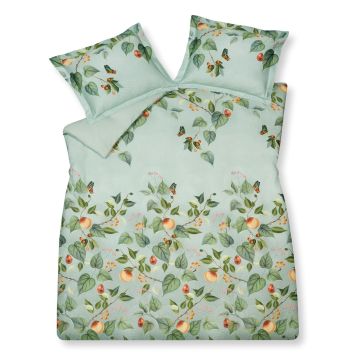 Dekbedovertreksetset Fruit Garden light green 2-persoons