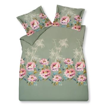 Dekbedovertreksetset Pink Peony multi 2-persoons