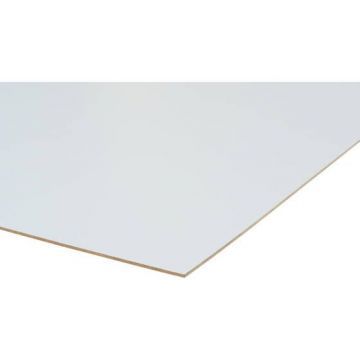 Hardboard wit gelakt 2440x1220x3mm FSC mix 70%