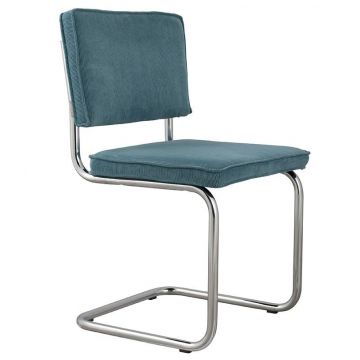 Eetkamerstoel Ridge Rib blauw