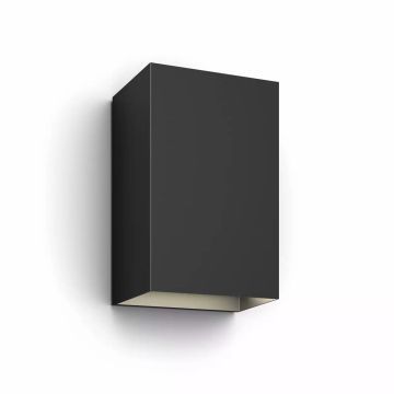 Wandlamp Hue Outdoor Resonate zwart