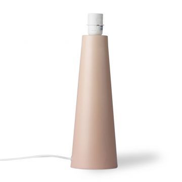 Cone lamp base S matt nude