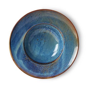 Pastabord rutiek blauw