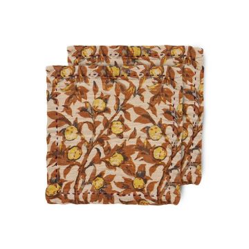 Servet Mediterranean Tangarine (set van 2)