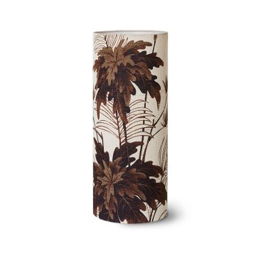 Cylinder lamp shade floral (28,5x28,5cm)