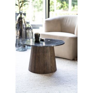 Bijzettafel maxim rond 60x40