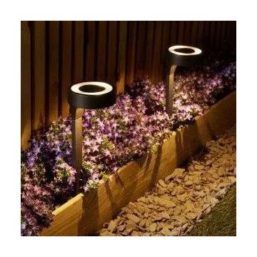 Up and down solar light oranje
