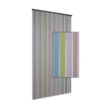 Vliegengordijn linten HQ 2265 pastel multicolor 90x220 cm