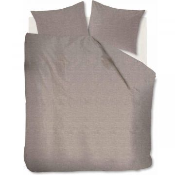 Dekbedovertrekset Natural Stone zand 1-persoons