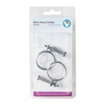 Velda VT draadslangklem 25mm 2 stuks