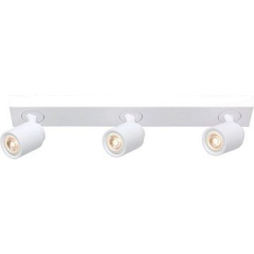 3-lichts balk razza GU-10 wit