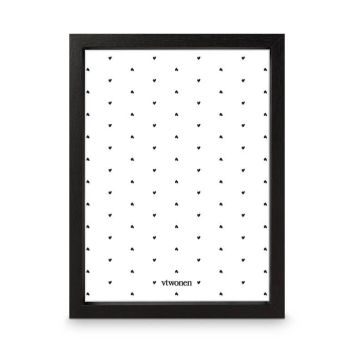 Fotolijst hout 31x41 cm zwart