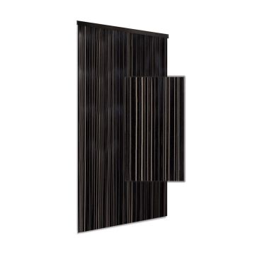 Vliegengordijn 33414 zwart 90x210 cm