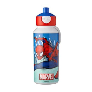 Drinkfles pop-up Campus 400 ml Spiderman
