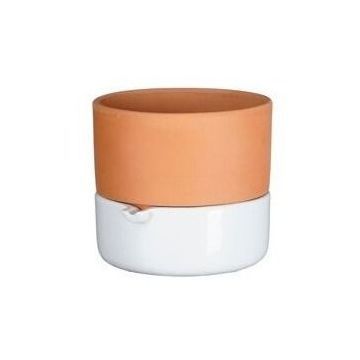 Bloempot Venna 14,5 cm wit