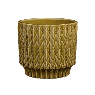 Bloempot Lauria 16 cm bruin