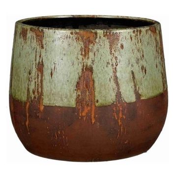 Bloempot Frederique 25,5 cm bruin