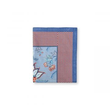 Tafelloper Flower Festival blauw 50x150cm