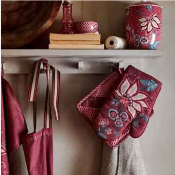 Ovenwant Flower Festival roze 29x15cm