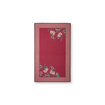 Tafelkleed Flower Festival roze 150x250cm