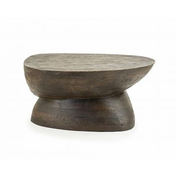 Salontafel Cobble bruin