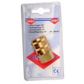 Airpress snelkoppeling 1/4\"