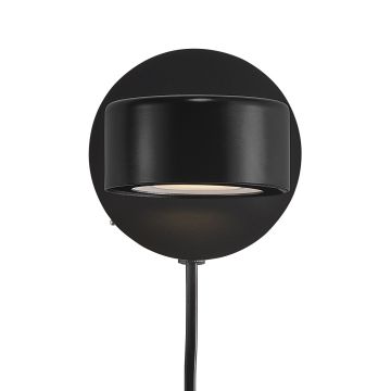 Clyde wandlamp zwart