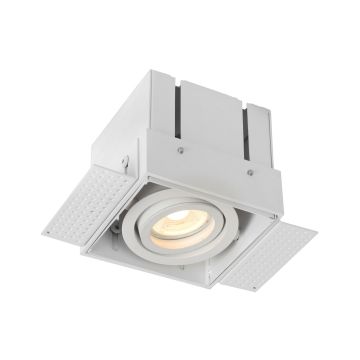 Inbouwspot 1xGU10 Wit