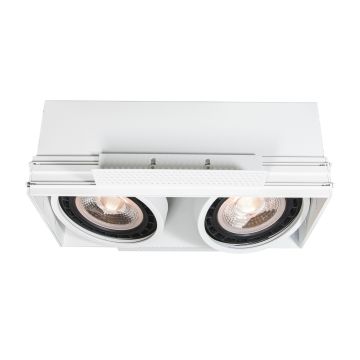 Lucide TRIMLESS - Inbouwspot - 2xGU10 - Wit