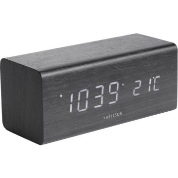 Alarm clock Block zwart