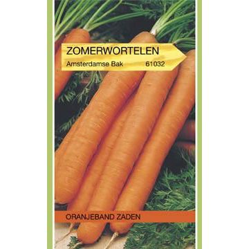 Oranjeband zaden Zomerwortelen amsterdamse bak 2