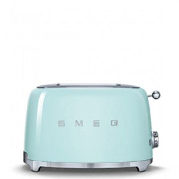 Smeg broodrooster 2 x 2 TSF01PGEU watergroen