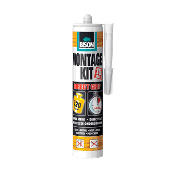 Montagekit direct grip 375 g koker