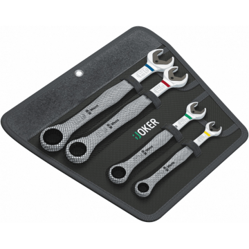 Wera ringratelsleutel set 4 delig